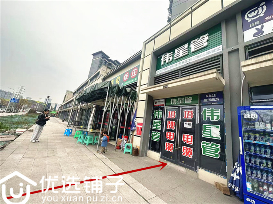 西外阳光峰渡30平旺铺房东出租无转让费(租金1万多