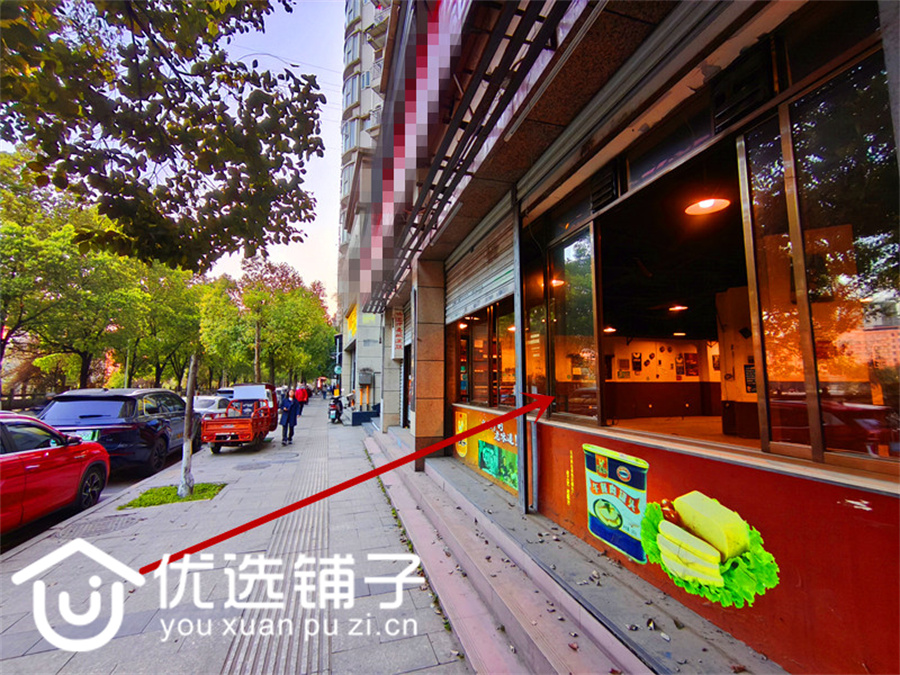 北外滨江风景206平3开间门市出租水电气三通